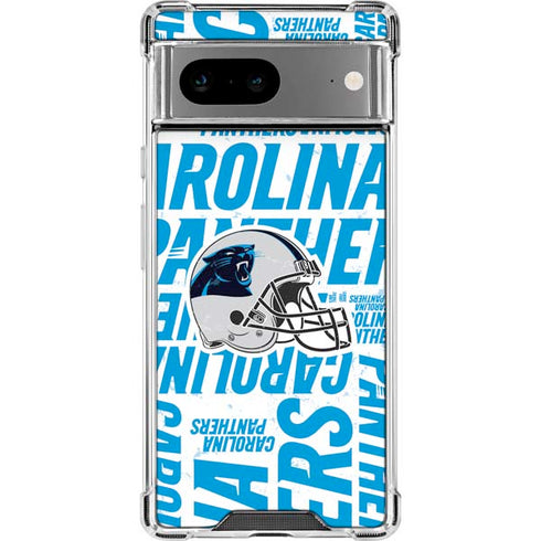 NFL Carolina Panthers - Blast Google Pixel 8 Clear Case
